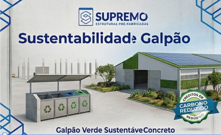 Sustentabilidade do galpãp