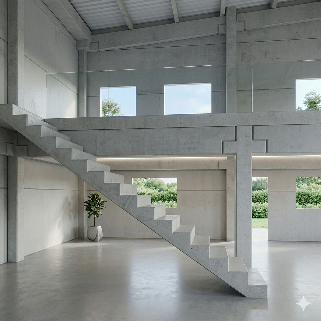 Escadas-pré-fabricados