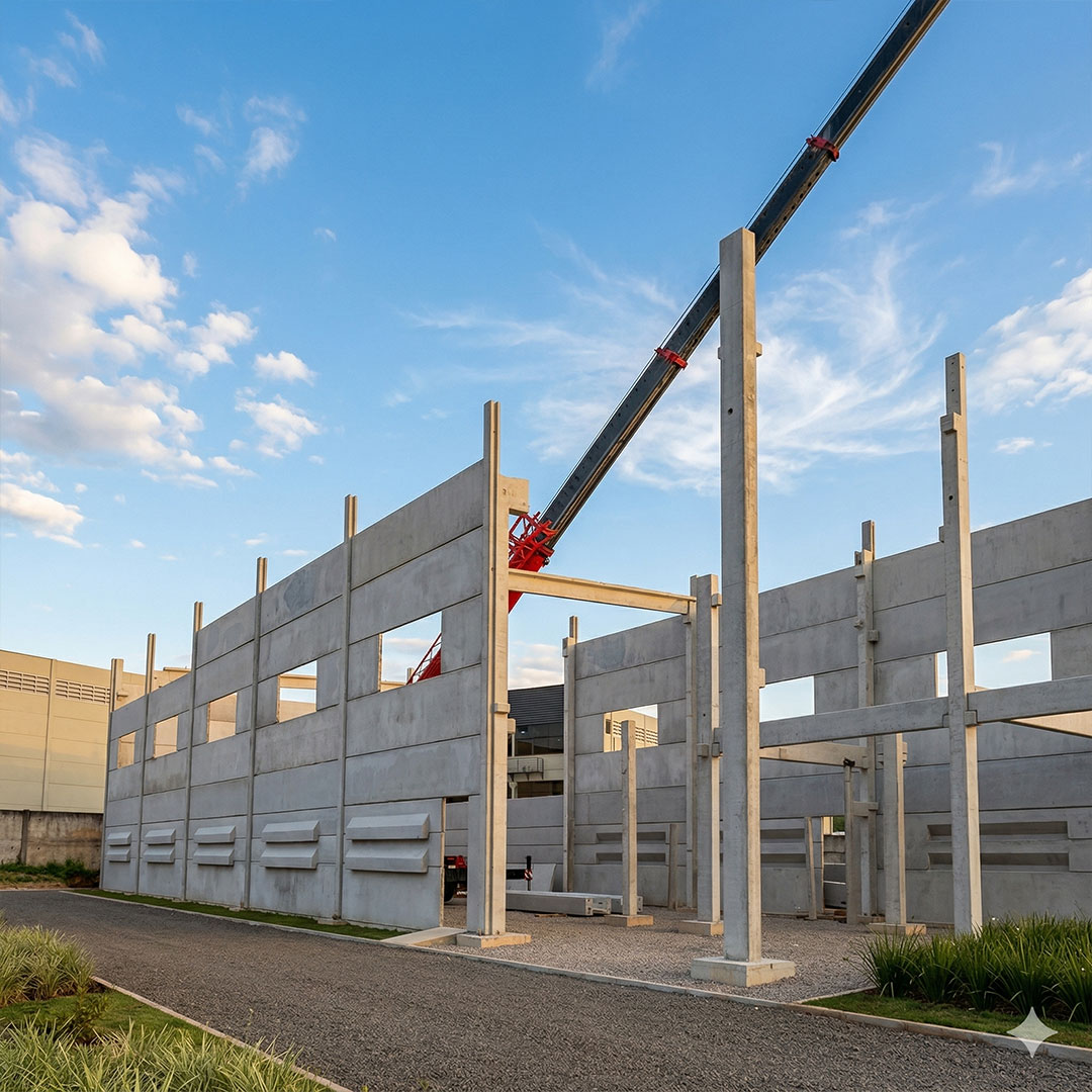 Paineis de fechamento pre fabricado