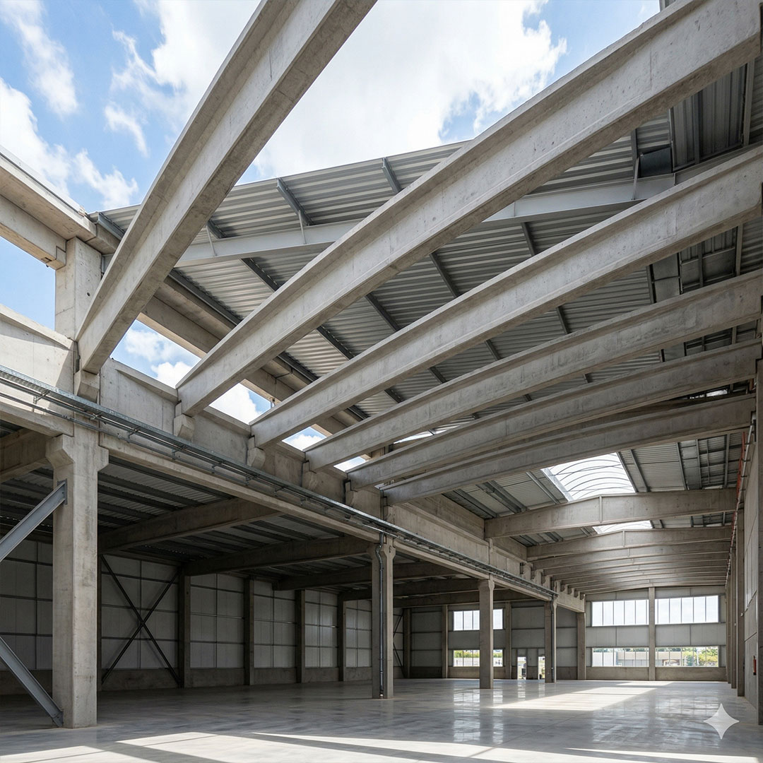 Terças de cobertura pré farbricados